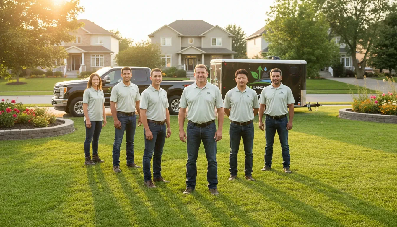 Elite Landscaping Fredericton professional Landscaping team serving Fredericton